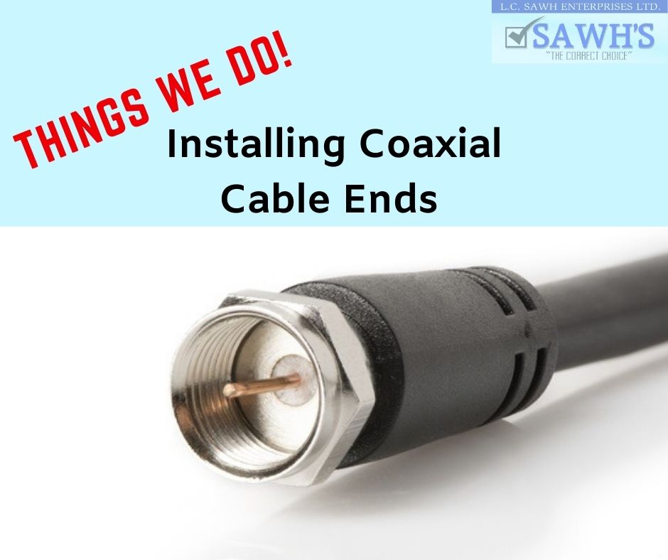Installing Coaxial Cable Ends