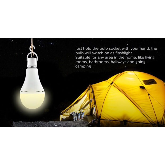 wellmax hanging rechargeable led emergency light