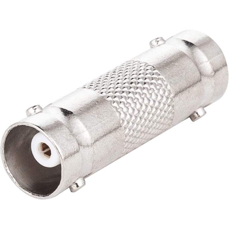 Barrel Bnc Connector Female To Female Adapter Cctv Camera 