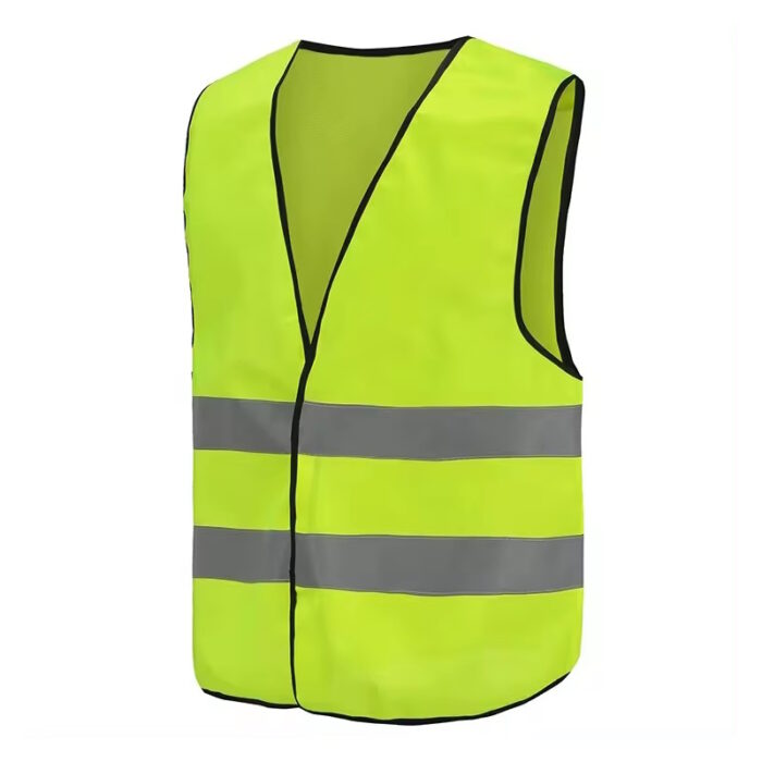 high visibility unisex reflective safety work clothing for safety Anti-collision Eye-catching safety vest at night