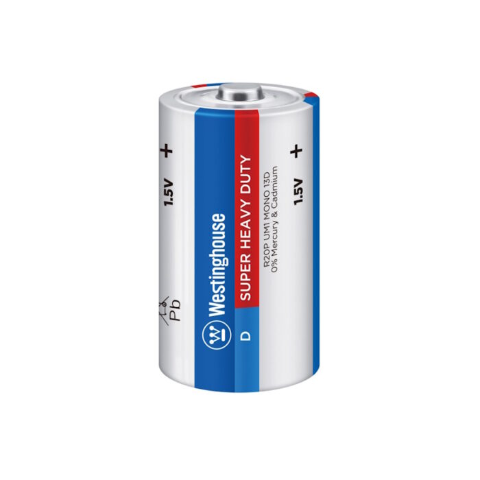 westinghouse d cell size battery 1.5V