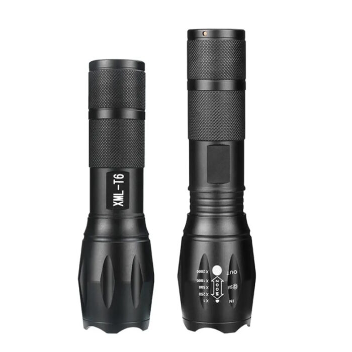 tactical flashlight battery operated