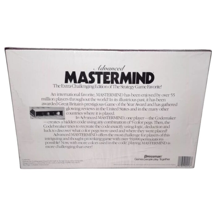 pressman advanced mastermind