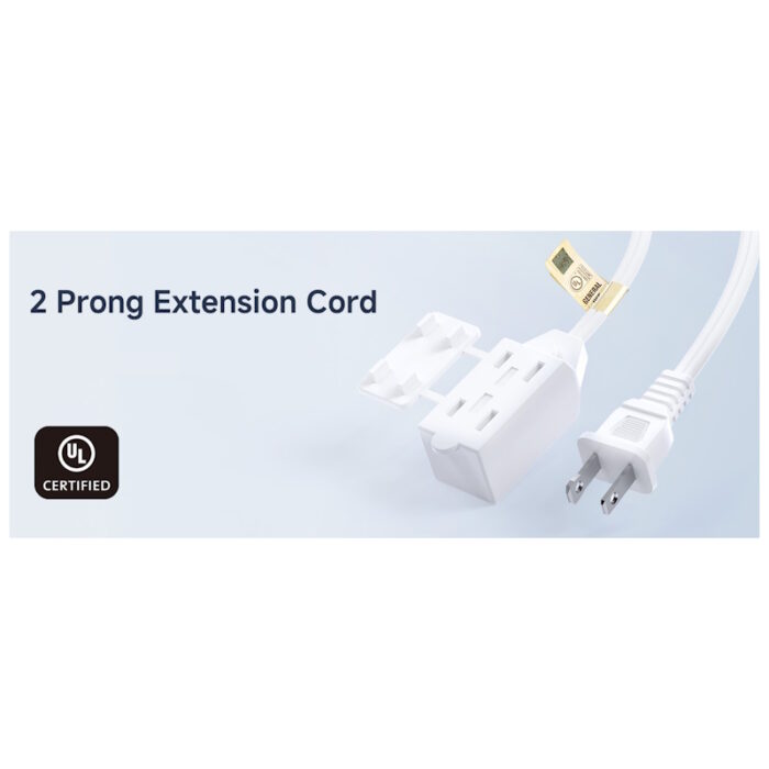 extension cord with two prong