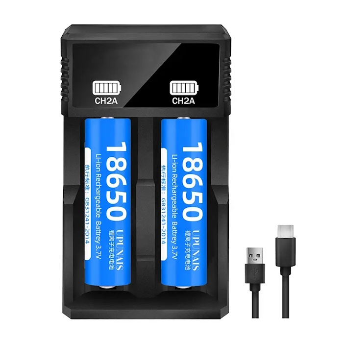 Dual USB Battery Charger